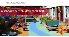 Desktop Screenshot of cathedralprimaryschool.com